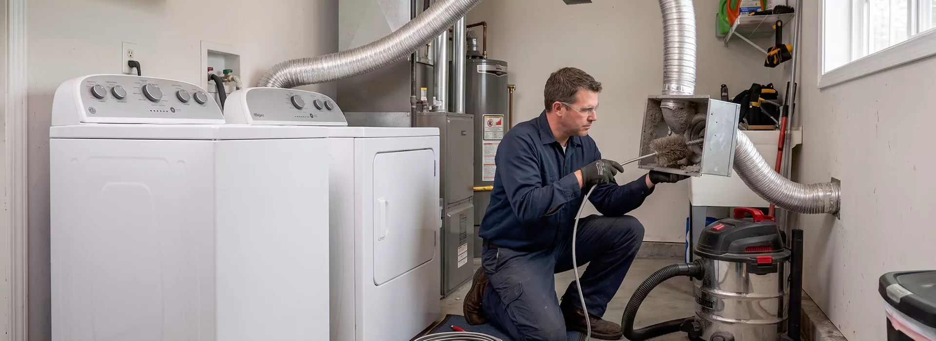 Dryer Vent Booster Fan Cleaning Frisco, TX
