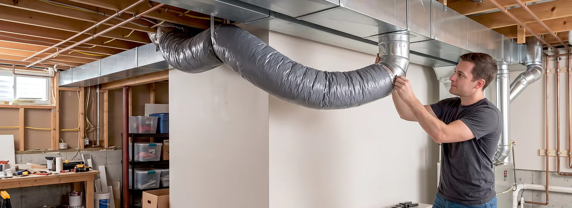 Dryer Vent Hose Installation in Frisco, Texas