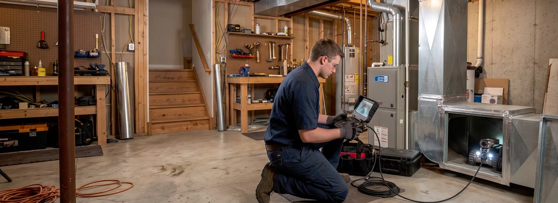 Robotic Duct Inspection Frisco, Texas