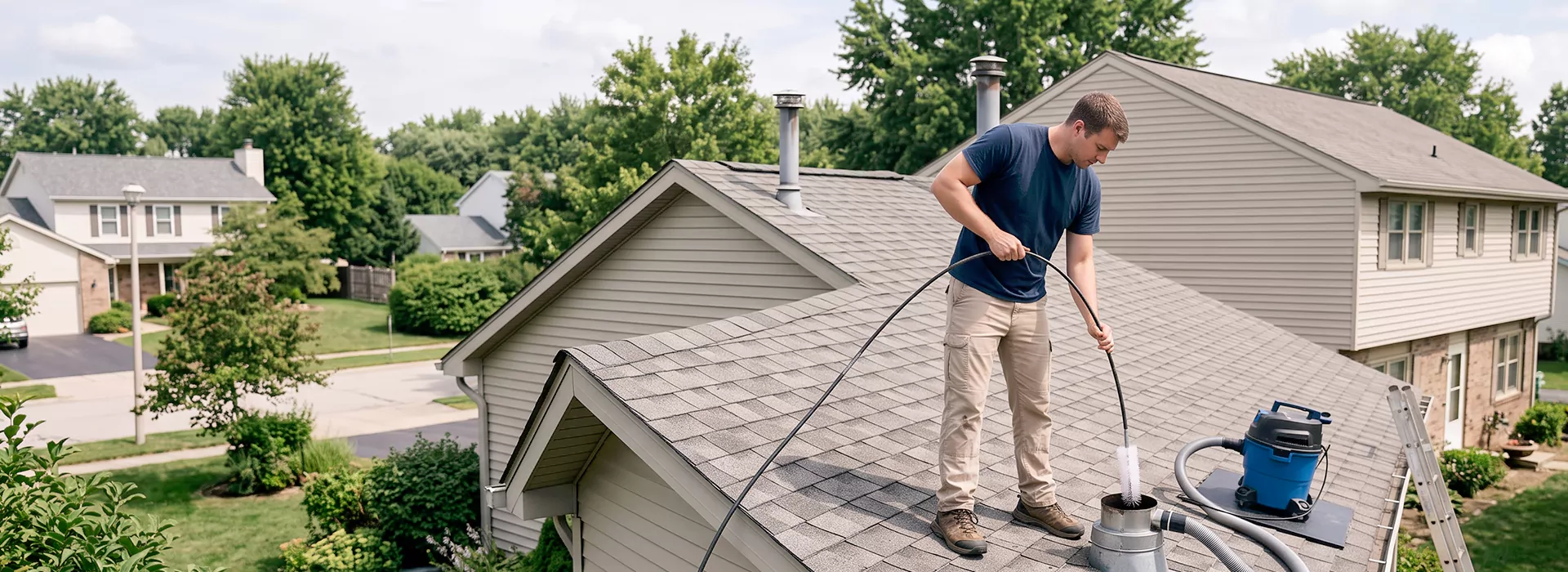 Roof Dryer Vent Cleaning Frisco, TX