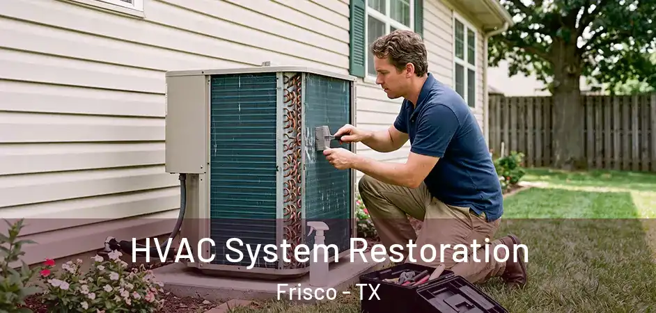 HVAC System Restoration Frisco - TX