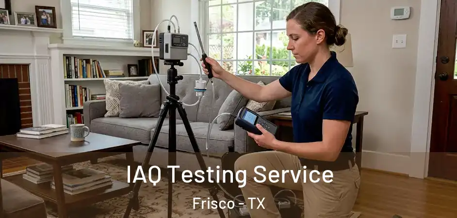  IAQ Testing Service Frisco - TX