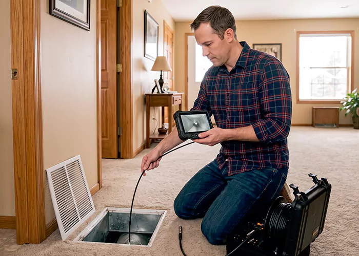 Certified Duct Camera Inspection Company in Frisco, TX