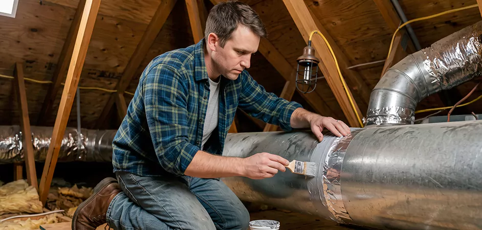 Air Duct Leak Repair in Frisco, TX