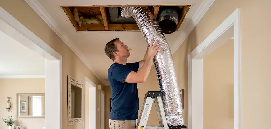 Air Duct Replacement in Frisco, TX