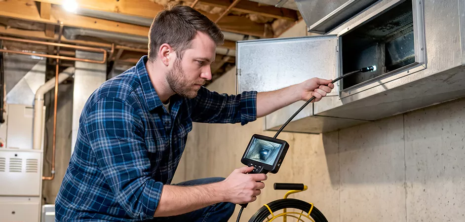 Post-Renovation Duct Inspection in Frisco
