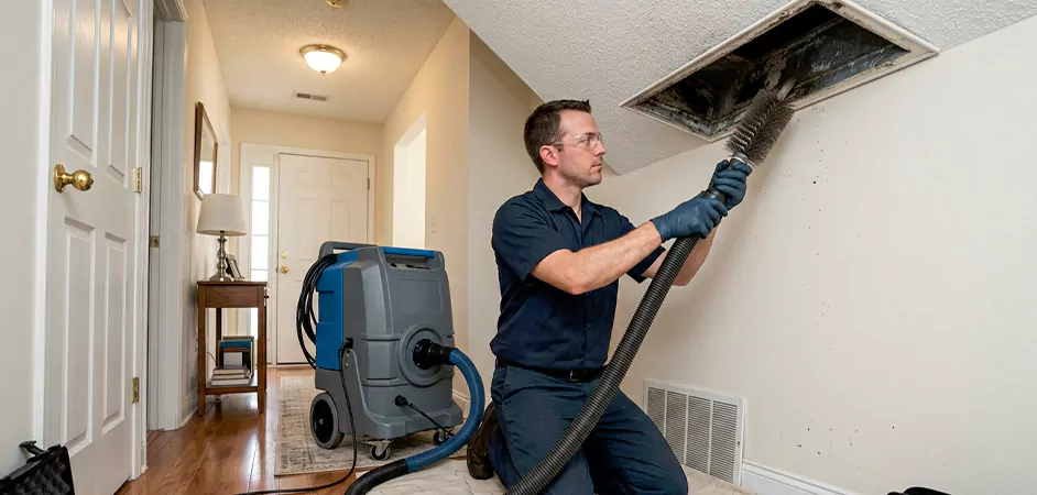 Mold-Affected Duct Deep Cleaning in Frisco