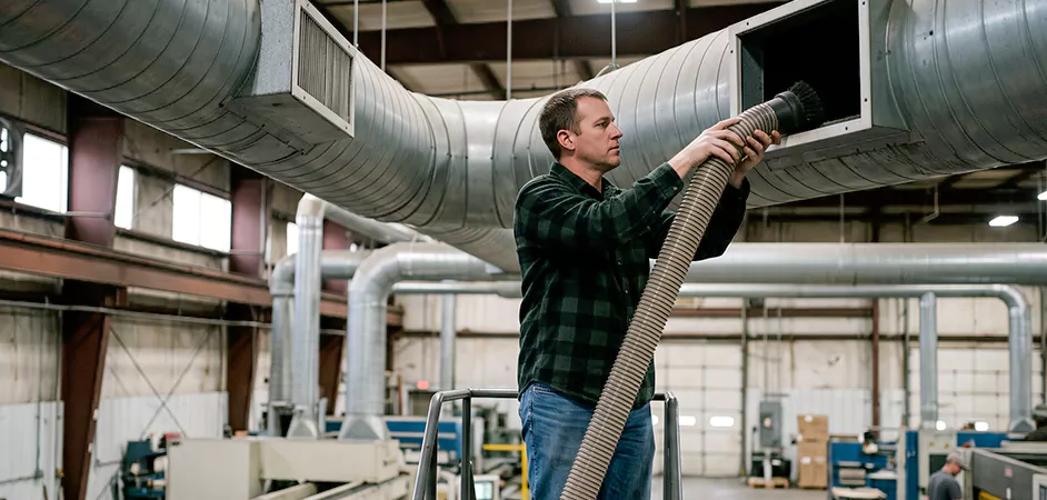 Post-Construction Duct Cleaning in Frisco