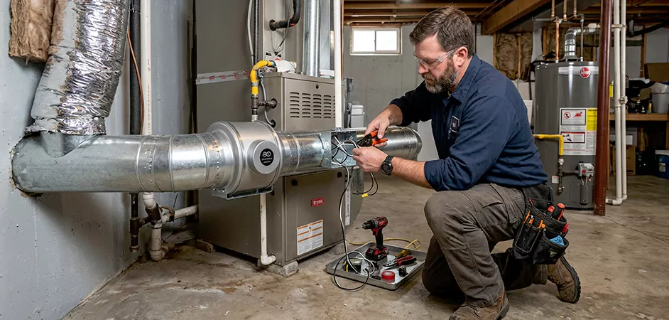Booster Fan Installation in Frisco