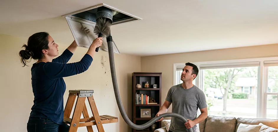 Roof and Wall Exhaust Cap Cleaning in Frisco