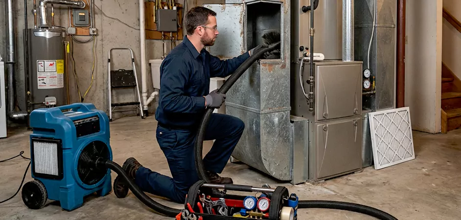 HVAC Tune Up and Duct Cleaning in Frisco