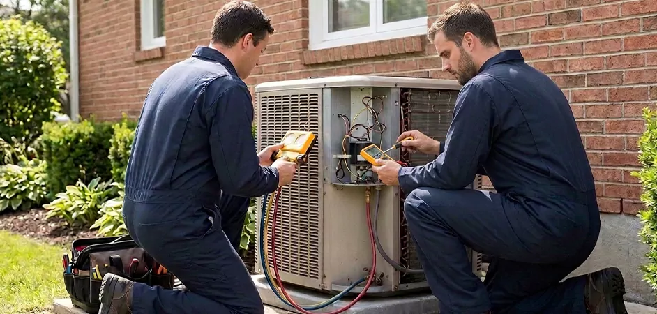 Heat Pump Inspection in Frisco