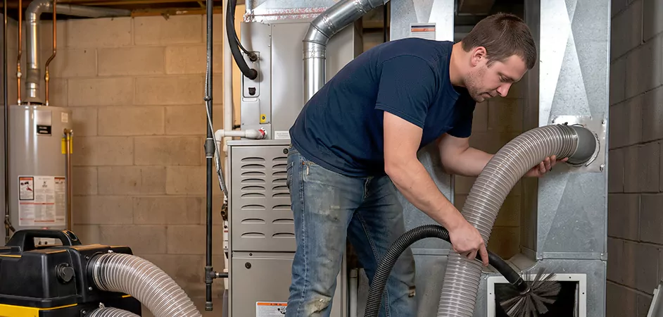 Negative Pressure Duct Cleaning for Large and Long Duct Systems in Frisco