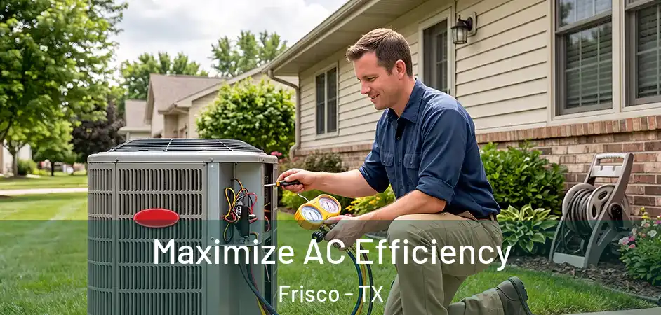  Maximize AC Efficiency Frisco - TX